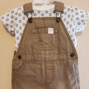 Overall and Shirt set